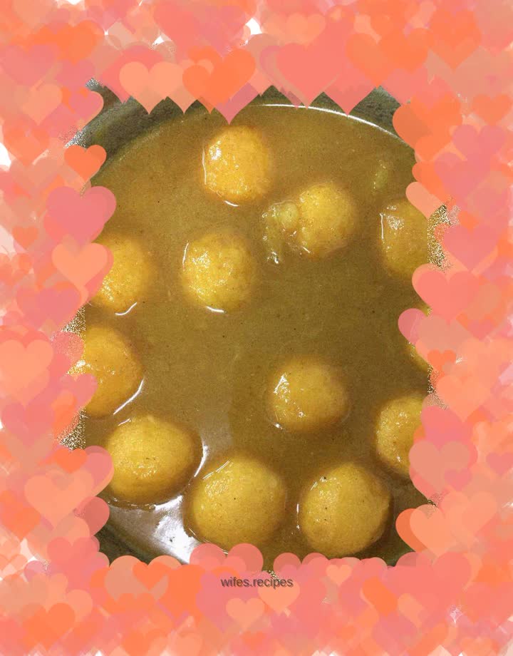 Curry fish balls