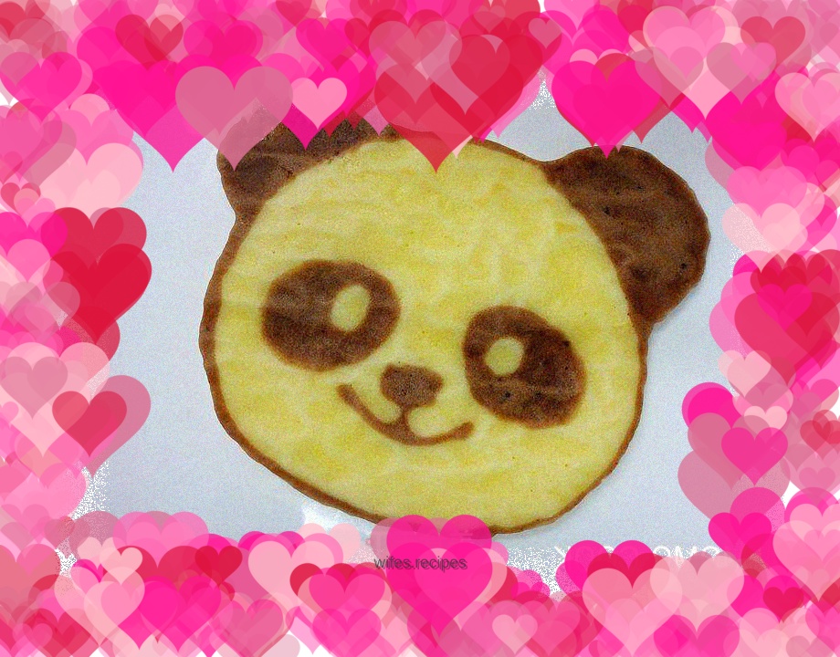 Family Cuisine---Cute Panda Waffles