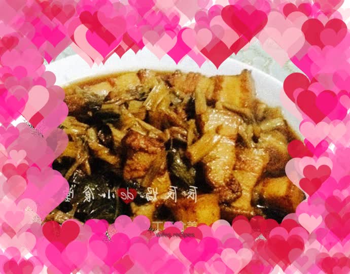 Dried prunes, vegetables and meat loved by carnivores