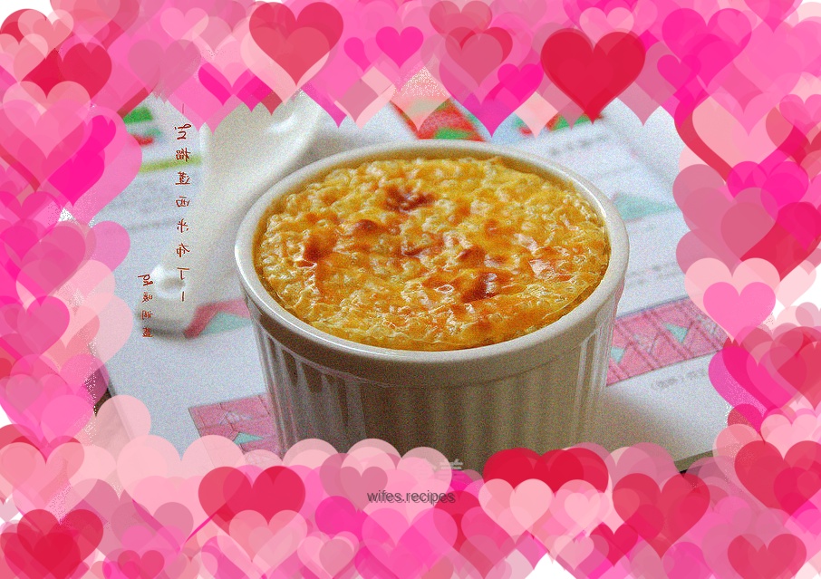 Simple favorite: [Baked Durian and Sago Pudding]