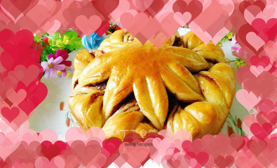 Snowflake Hand-Teared Bread