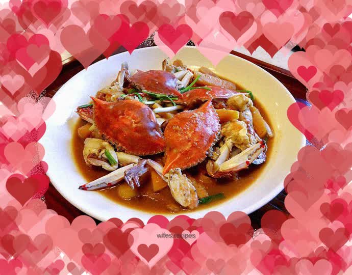 Sweet Potato and Swimming Crab