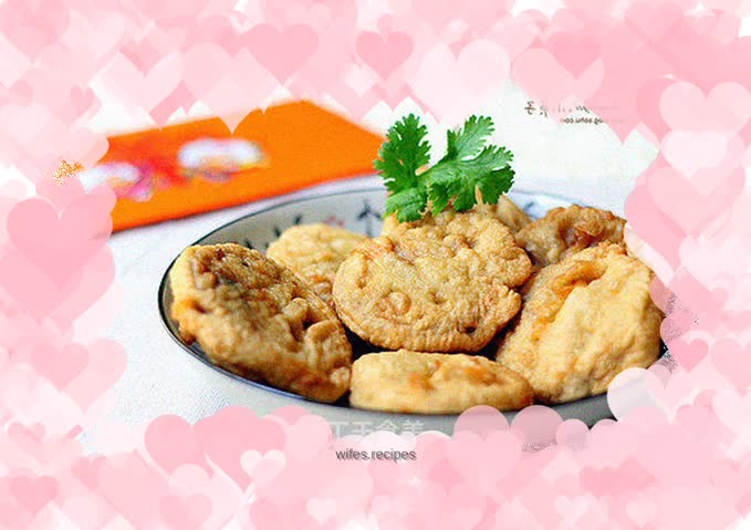 Crispy fried lotus root box