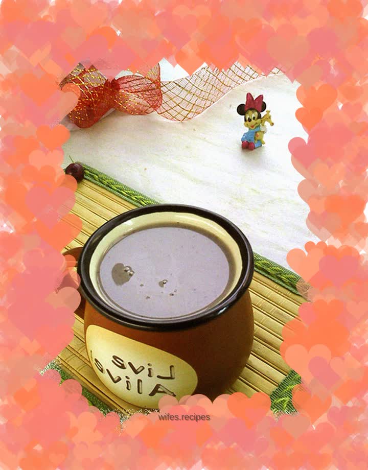 Five-color summer-relieving soy milk