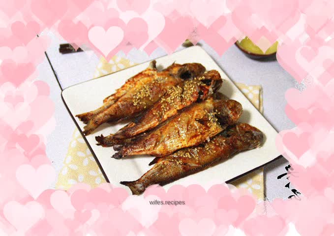 Spicy small yellow croaker