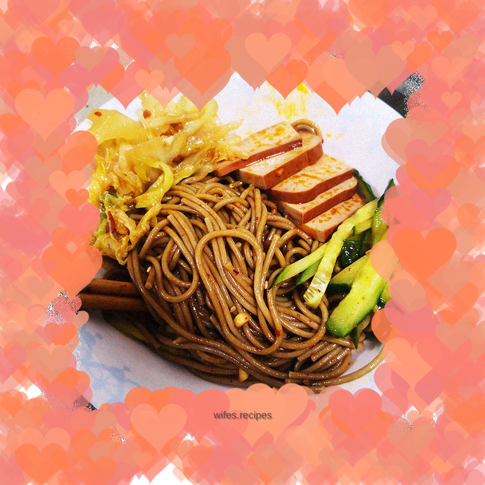 Danger! Delicious eruption! Buckwheat noodles, the beginning of a healthy diet