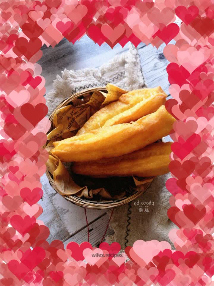 Aluminum-free leavening agent for fried dough sticks