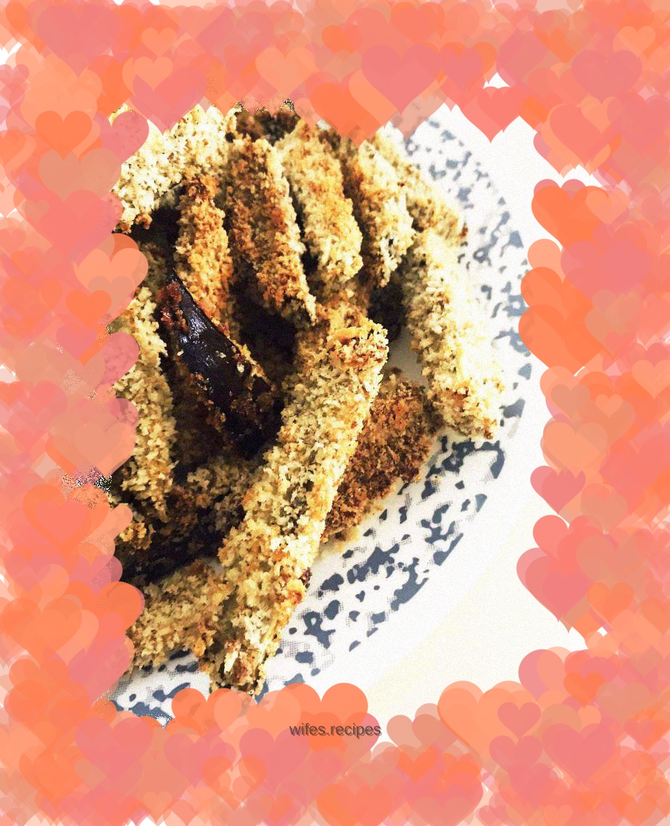 101 ways to eat eggplant - crispy grilled eggplant strips