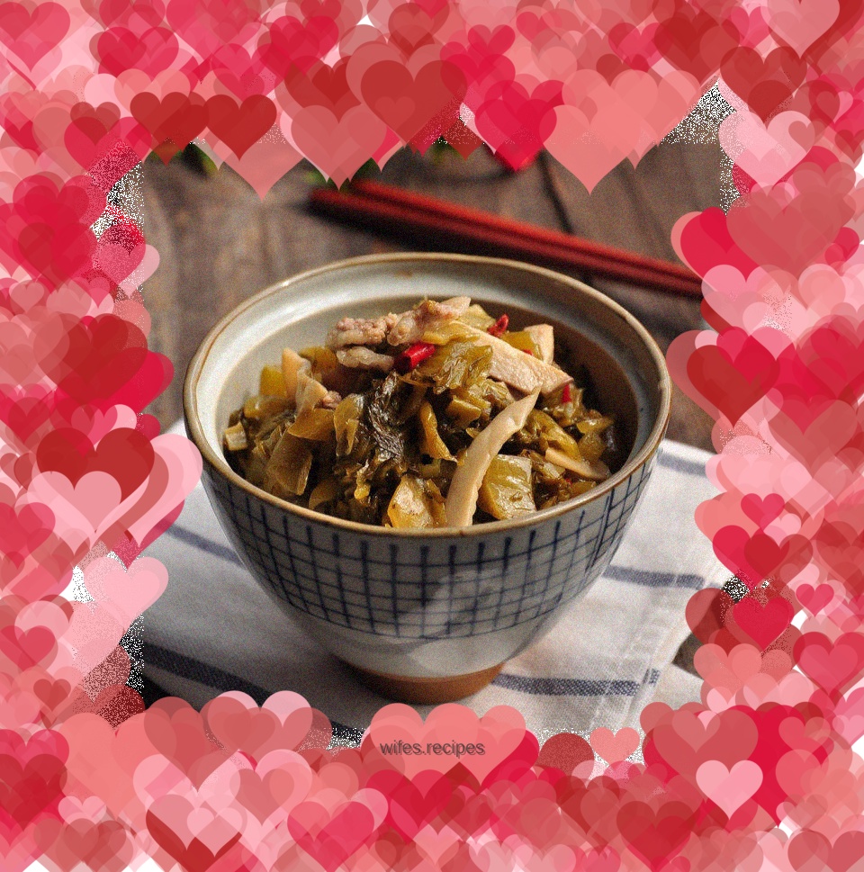 Stir-fried pickles with Coprinus comatus