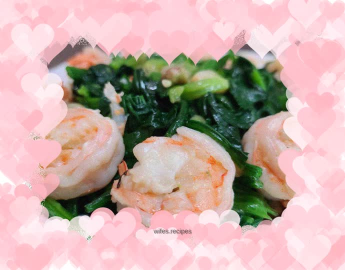 Shrimp and Spinach