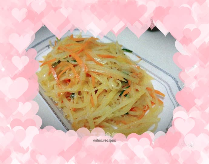 Hot and sour potato shreds