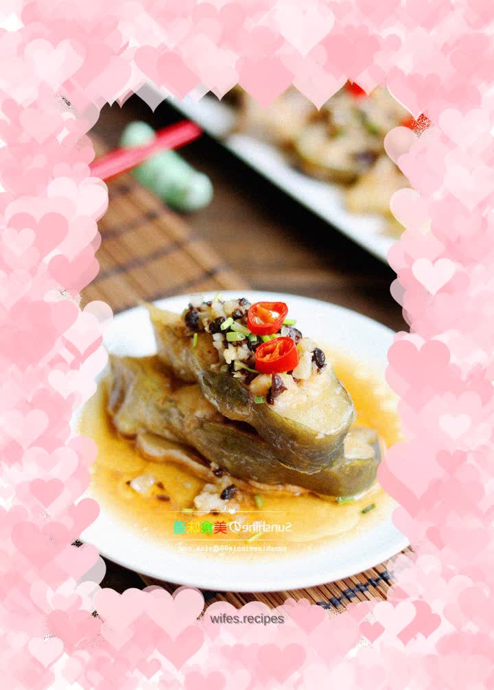Savory and delicious to go with rice----Steamed Catfish with Black Bean Sauce