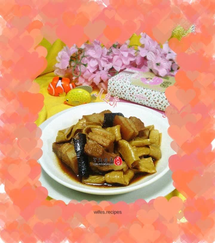 Grilled Pork Belly with Beans