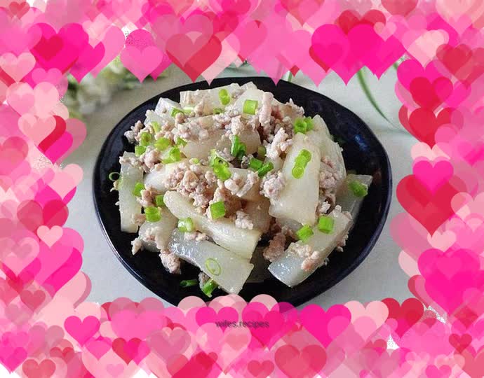 Braised minced pork sticks