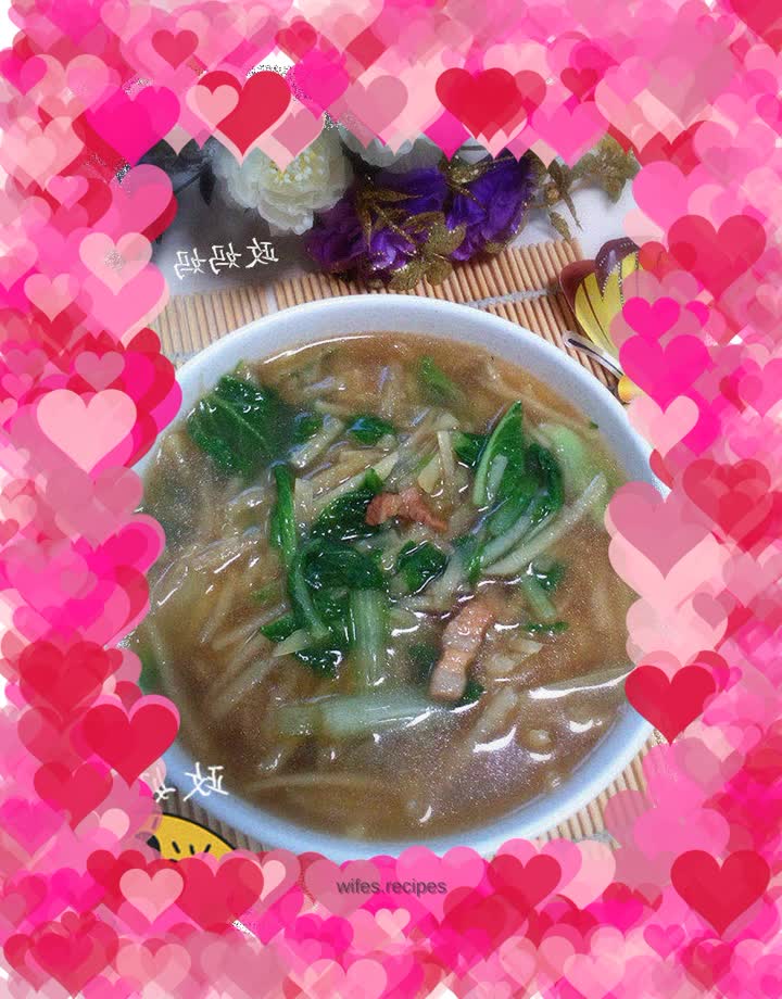 【Shandong】Potato shreds and cabbage soup