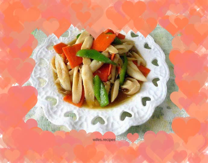 Stir-fried Pork with Coprinus Mushrooms