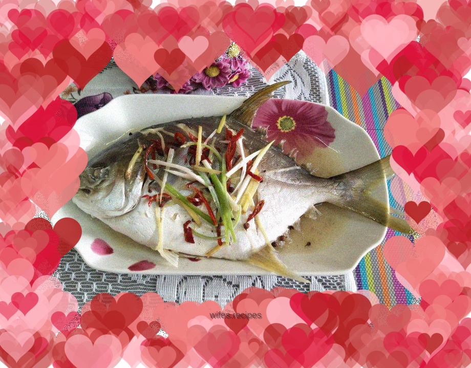 Steamed Golden Pomfret