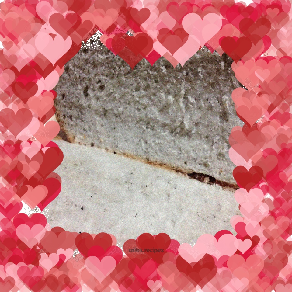 Black sesame whole wheat toast