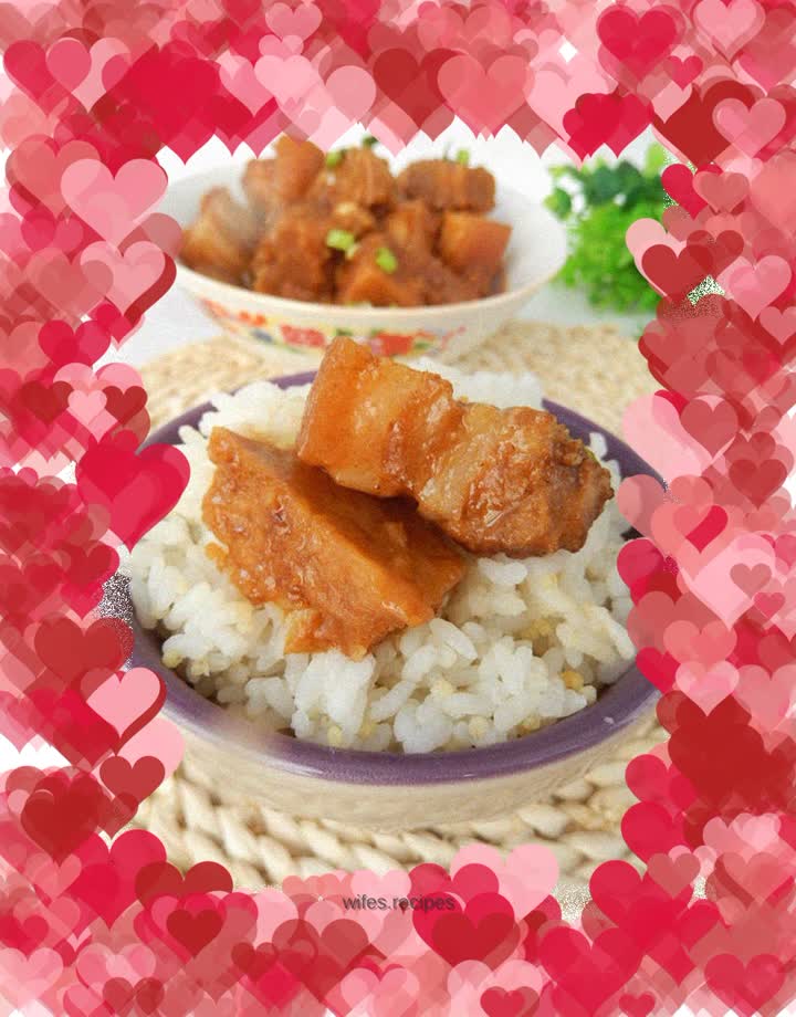 Braised Pork with Taro