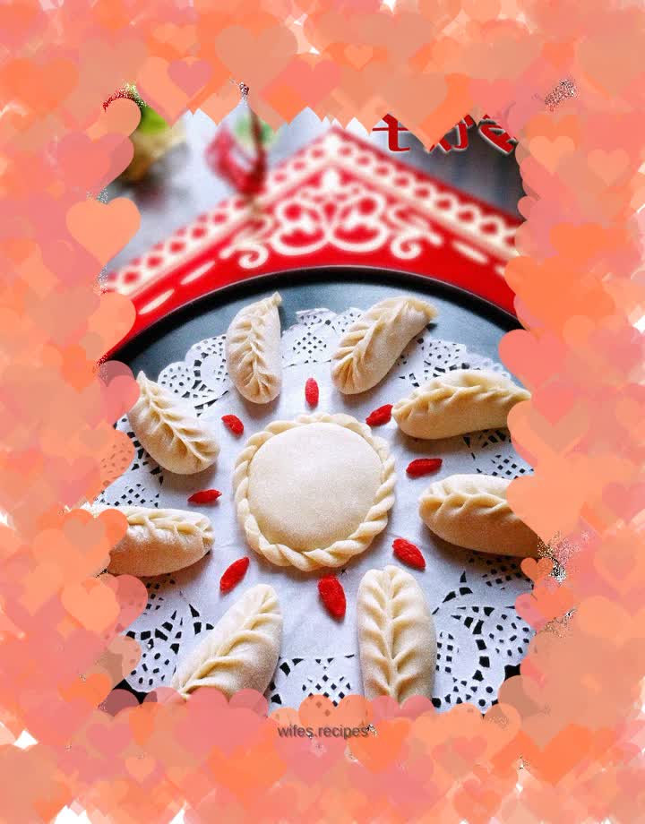 Peace and beauty, peace every year "Shou Sui Dumplings"