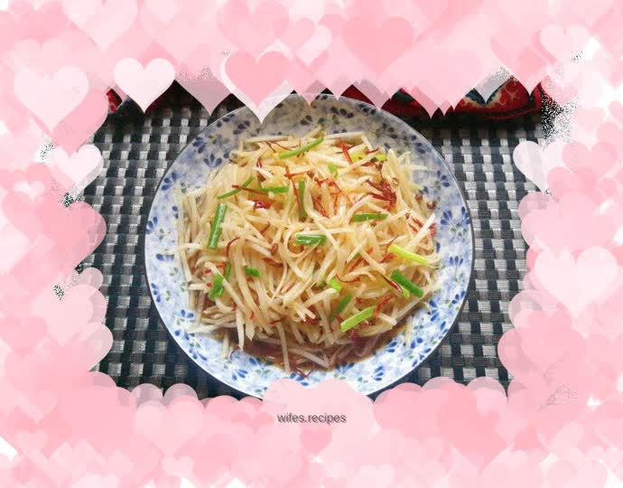 Stir in shredded white radish