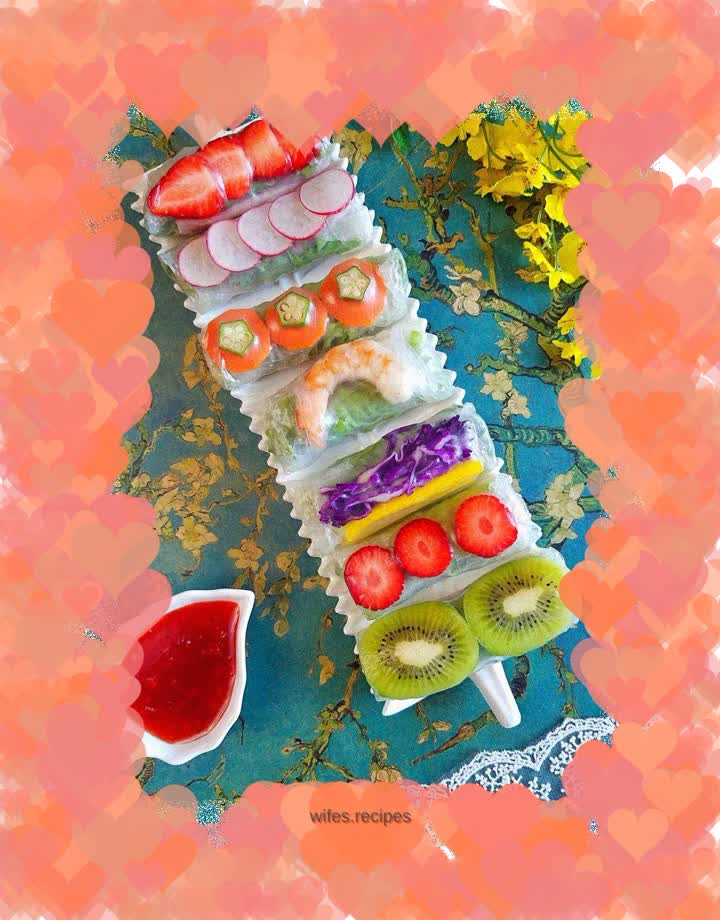 Fancy Vietnamese Spring Rolls