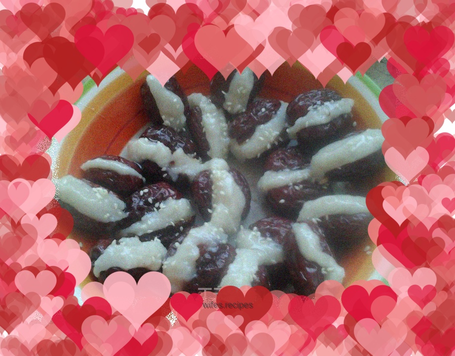 Honey glutinous rice and dates