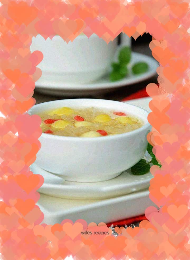 Sweet Ginkgo and Lotus Seed Soup