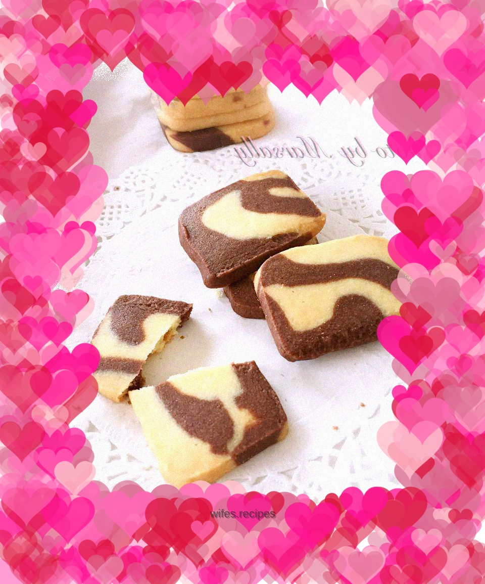 Mixed color cookies