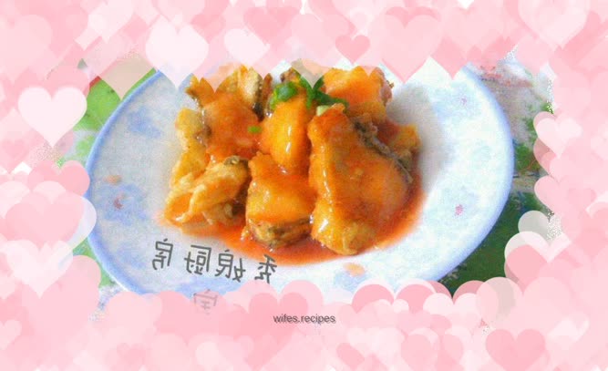 Simple Sweet and Sour Fish Nuggets