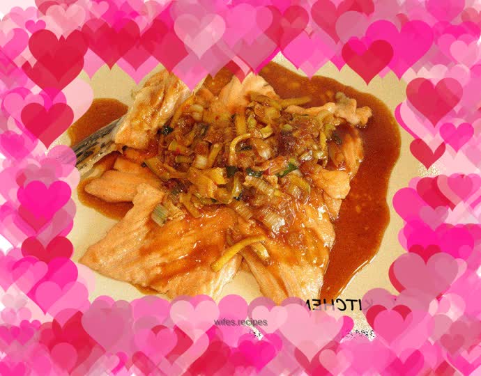 Grilled Salmon Bones with Sweet Chili Sauce