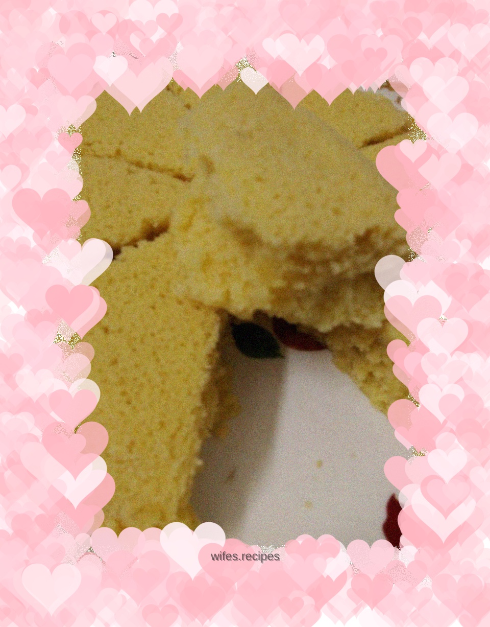 Cornmeal steamed cake