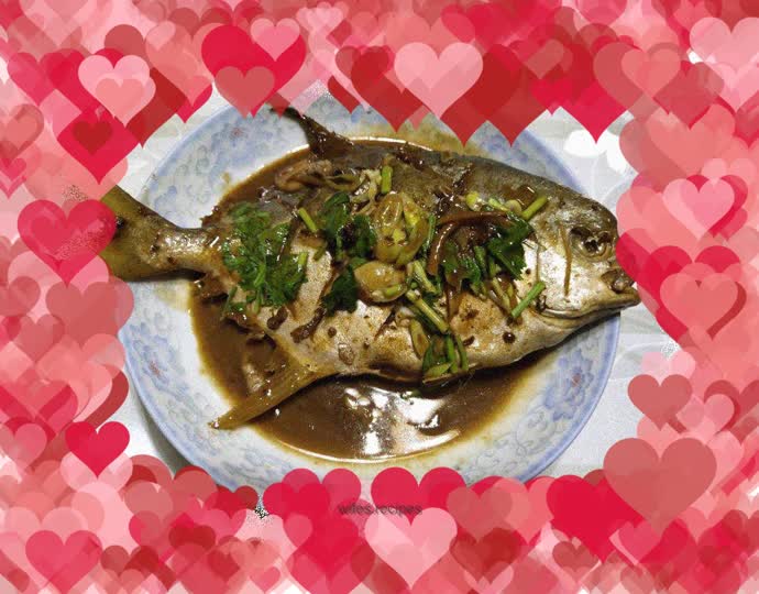 Peng Dou will teach you how to make Braised Jinchang Fish