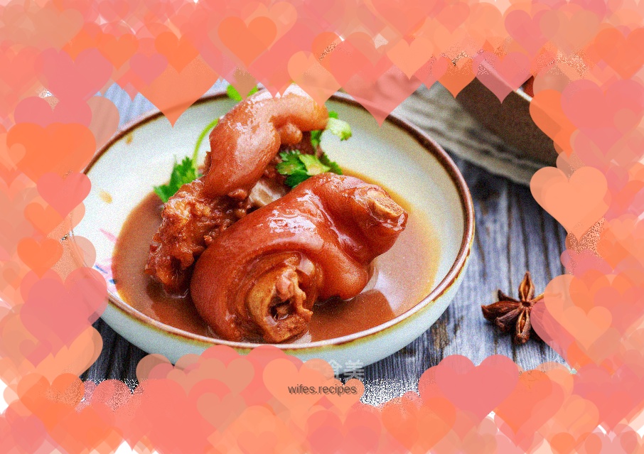 Fermented bean curd and pork trotters