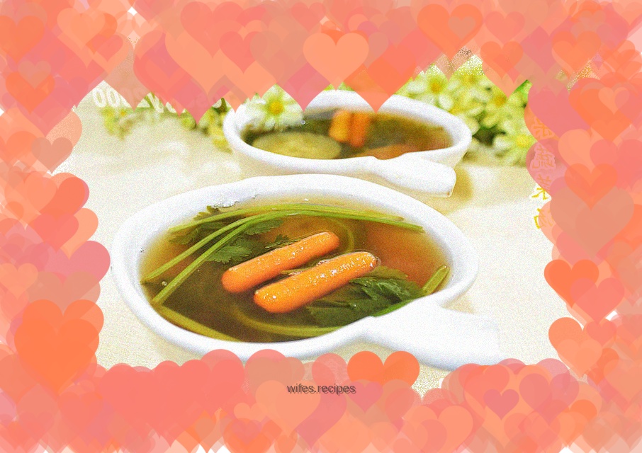 Apple vegetable soup