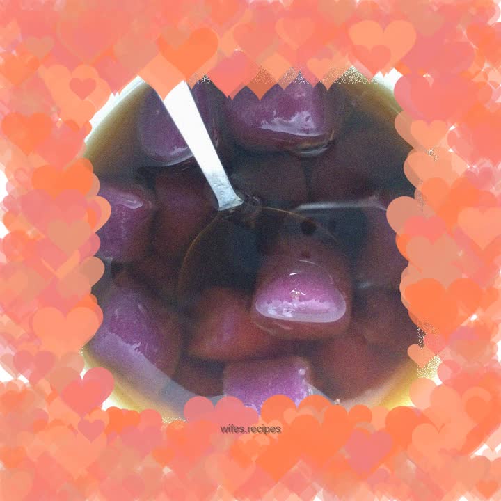 Homemade Taiwanese taro balls (with cooking method)