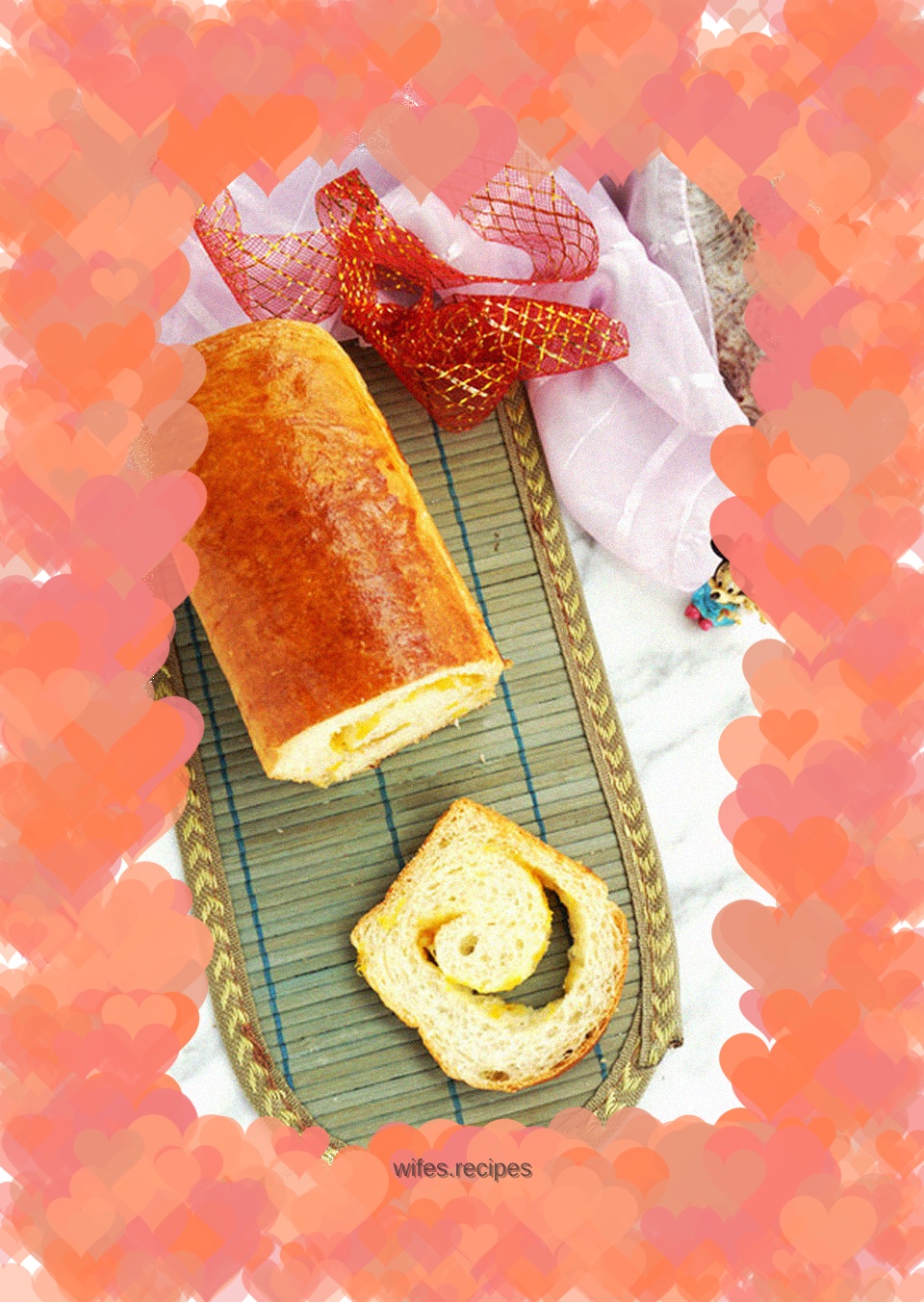 Yuzu tea toast roll
