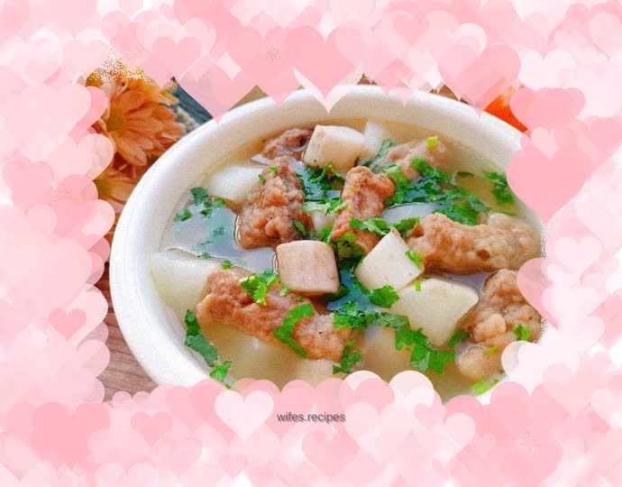 Crispy bone soup
