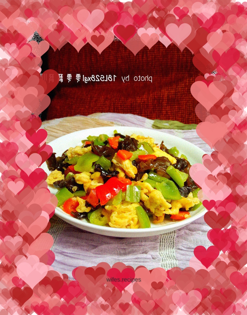 Fried eggs with seasonal vegetables