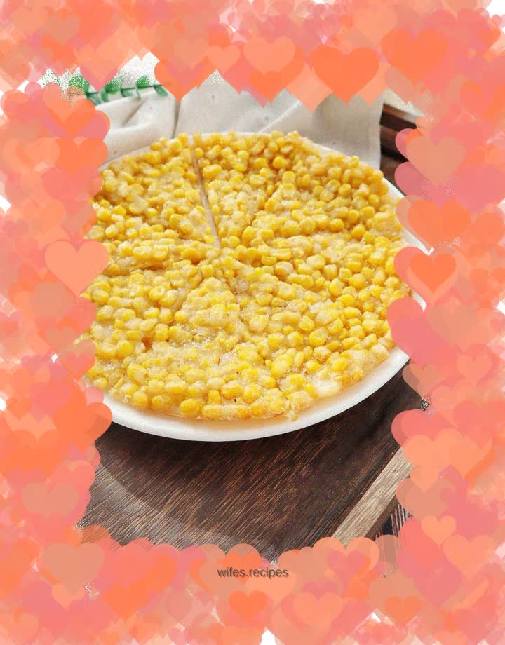 Golden corn braised❗️Sweet corn braised❤️Restaurant dishes can be easily cooked at home