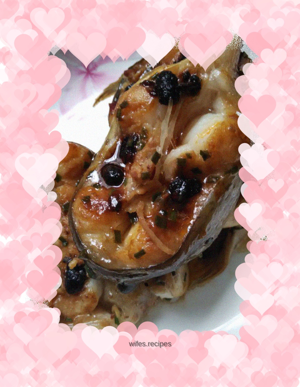 Steamed catfish with bean drum