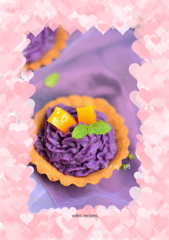 Purple Sweet Potato Tart