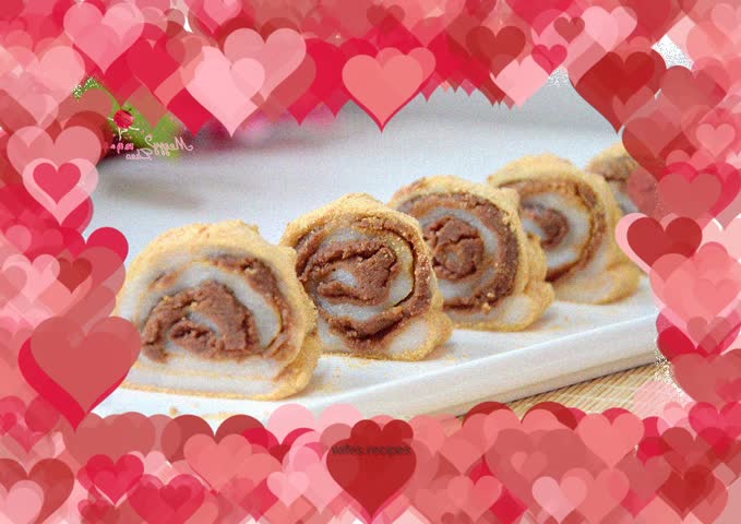 Old Beijing snack - donkey rolling