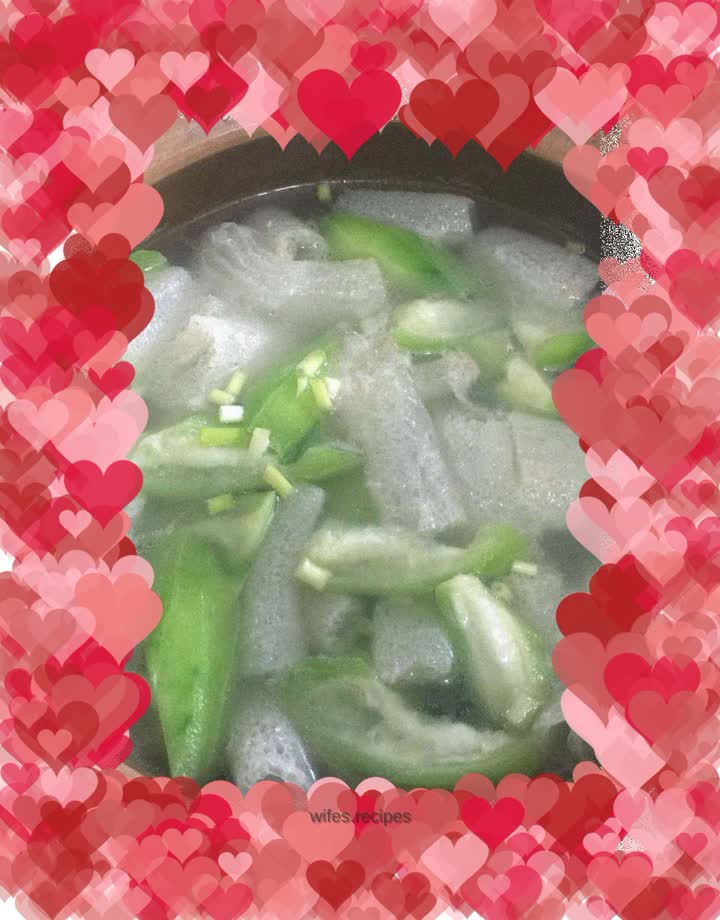 Bamboo fungus beats melon soup