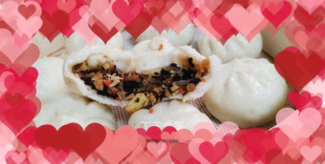 Assorted Vegetarian Steamed Buns