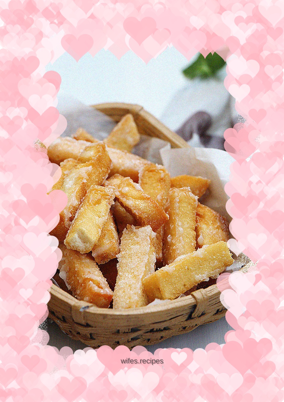 Crispy fried rice dumplings