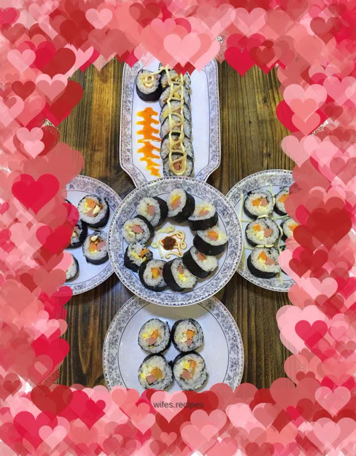 The easiest way to make delicious sushi