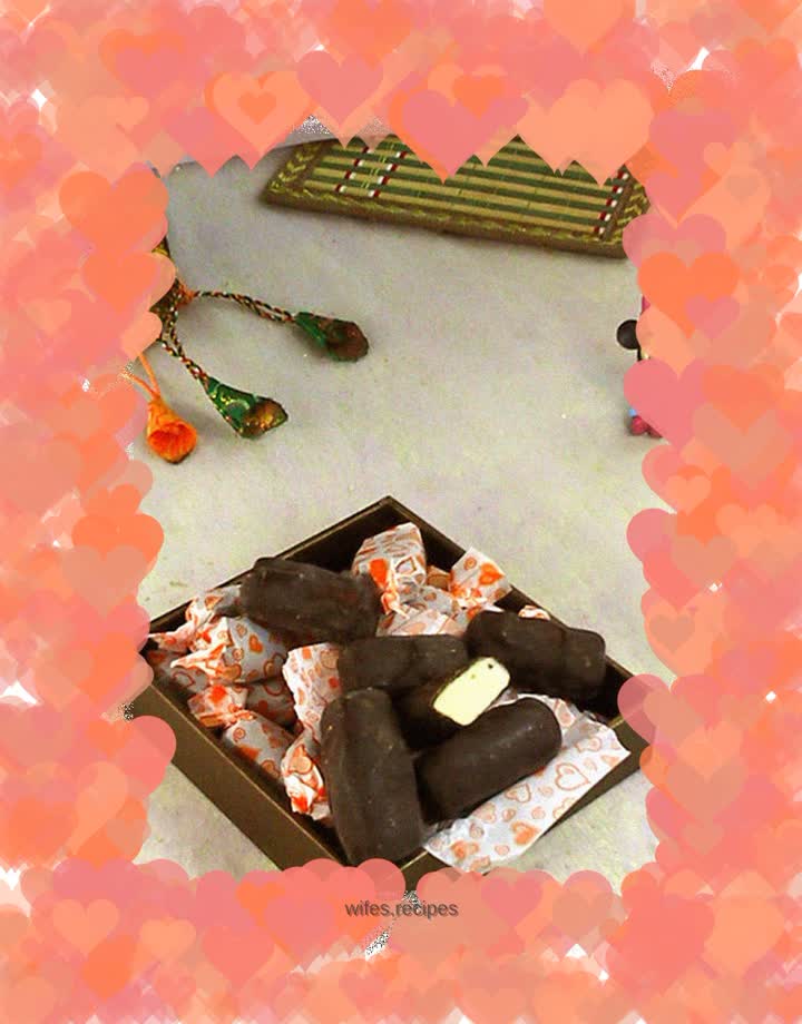 Chocolate milk with sugar