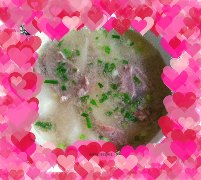 Iron Bar Yam Lean Meat Soup