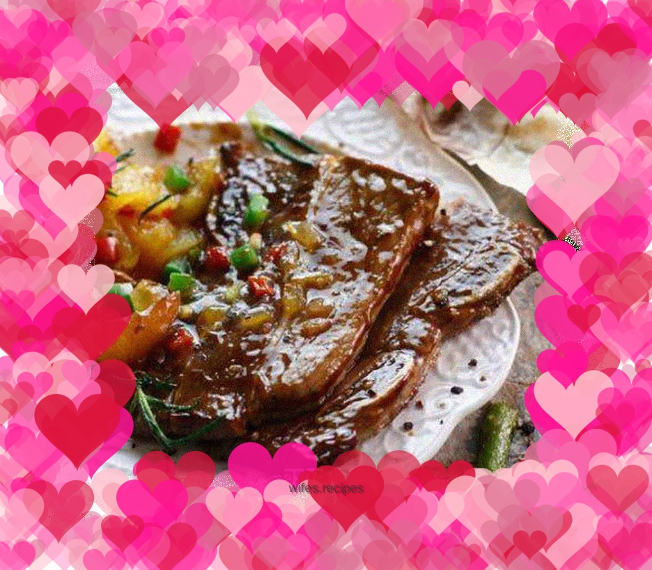 Fruity Grilled Beef Ribs